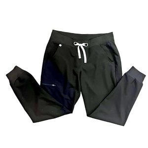 Figs Zamora Jogger Scrub Pants Black Size Medium.